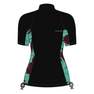 OLAIAN - Extra Small  Women's Short Sleeve UV Protection Surfing Top T-Shirt 500  bicolour, Green