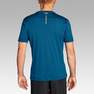KALENJI - Small  Dry Men's Running Breathable T-Shirt, Petrol Blue