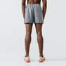 KALENJI - Small  Rn Dry Men'S Rnning Shorts, Pebble Grey