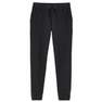 NYAMBA - W38 L31  Straight-Cut Fitness Jogging Bottoms with Fitted Cuffs, Black