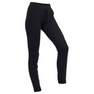 NYAMBA - W33 L31  Slim-Fit Fitness Jogging Bottoms with Fitted Cuffs, Black