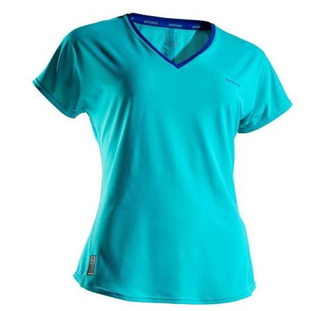 ARTENGO - Extra Small  Soft 500 Women's Tennis T-Shirt, Black