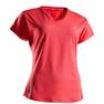 ARTENGO - Small/Medium  Soft 500 Women's Tennis T-Shirt, Black