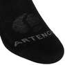ARTENGO - EU 43-46  RS 160 Low Sports Socks Tri-Pack, Black
