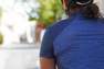 TRIBAN - Medium  500 Women's Short Sleeve Cycling Jersey, Navy Blue