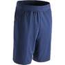 NYAMBA - Extra Large  Fitness Long Stretch Cotton Shorts, Asphalt Blue