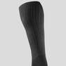 QUECHUA - EU 43-46  Adult Warm Walking Socks - 2 Pack - Black