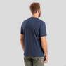 QUECHUA - Small  TechTIL 100 Short-Sleeved Hiking T-Shirt - Mottled, Light Grey