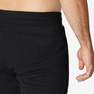 NYAMBA - W32 L33  Fitness Slim-Fit Jogging Bottoms with Zip Pockets, Dark Grey