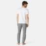 NYAMBA - W41 L34  Fitness Slim-Fit Jogging Bottoms with Zip Pockets, Grey