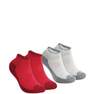 QUECHUA - EU 35-38  2 pairs of kids' hiking socks MH100, Pacific Blue
