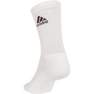 ADIDAS - EU 35-38  Basic High Tennis Socks Tri-Pack - White