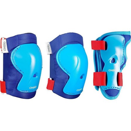 OXELO - Small  Kids' Set of Inline Skate Protectors Play Title