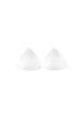 Calzedonia - حمالة صدر  بيضاء بشكل مثلث قابلة للإزالة ، للنساء