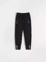 Reserved - Black Cotton joggers