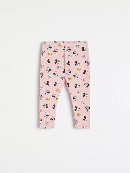 Reserved - Pink Mickey Mouse Leggings, Kids Girl