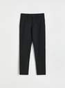 Reserved - Black Melange chino trousers