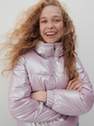 Reserved - Pink Quilted jacket with subtle sheen