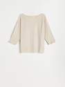 Reserved - Beige Jersey blouse