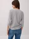 Reserved - Mid Grey Jumper With Decorative Sleeves, Women