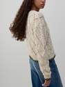 Reserved - Ivory Open knit cardigan