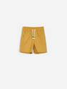Reserved - Golden Brown Cotton Shorts, Kids Boy