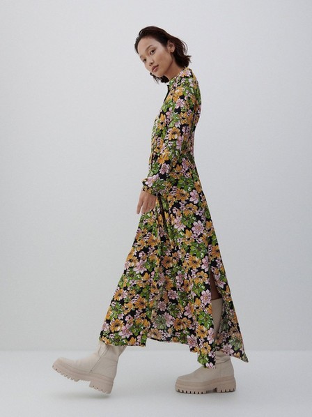 Reserved - Multicolor Patterned maxi dress
