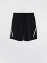 Reserved - Black Shorts with reflective details