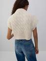 Reserved - Nude Knitted Vest, Women