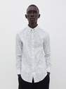 Reserved - White Shirt With A Fine Pattern, Men