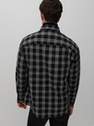 Reserved - Black Check viscose blend shirt