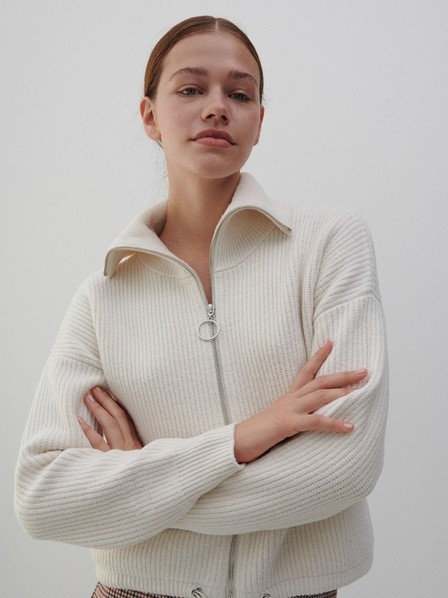 Reserved - Ivory Knit Sweater, Women
