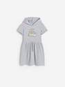Reserved - Light Grey Pusheen Sweat Dress, Kids Girl