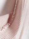 Reserved - Pastel Pink Blouse with Metallic Thread, Women