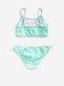 Reserved - Light Turquoise Two-Piece Swimsuit With Applique, Kids Girl