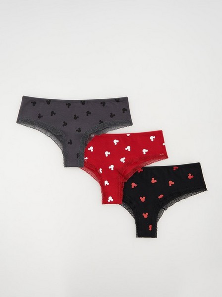 Reserved - Red Mickey Mouse knickers 3 pack