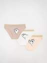 Reserved - Ivory Simonâ€™s Cat motif knickers 3 pack