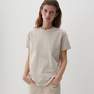 Reserved - PREMIUM Beige Organic Cotton Rich T-Shirt, Women