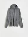 Reserved - Grey PREMIUM merino wool hoodie