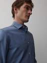 Reserved - Blue Cotton slim fit shirt