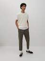 Reserved - Dusty Green Carrot Trousers, Men