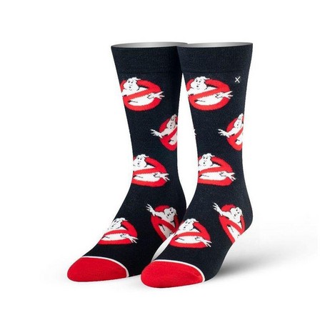 ODD SOX - Odd Sox Ghostbusters Logos Knit Men's Socks (Size 6-13)