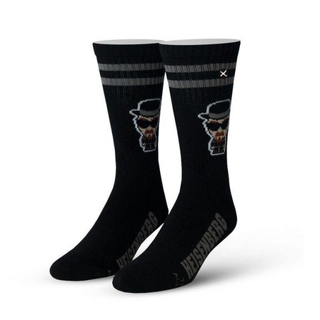 ODD SOX - Odd Sox Breaking Bad Heisenberg Knit Men's Socks (Size 6-13)