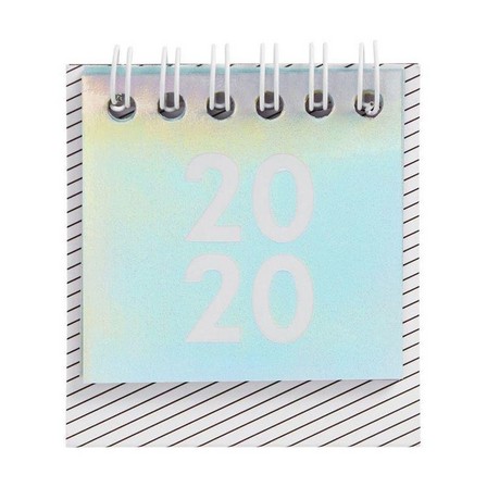 KIKKI.K - kikki.K 2020 Cute Mini Desk Calendar Be Kind Holographic