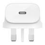 BELKIN - Belkin BOOST CHARGE USB-C Wall Charger 18W + USB-C to Lightning Cable White
