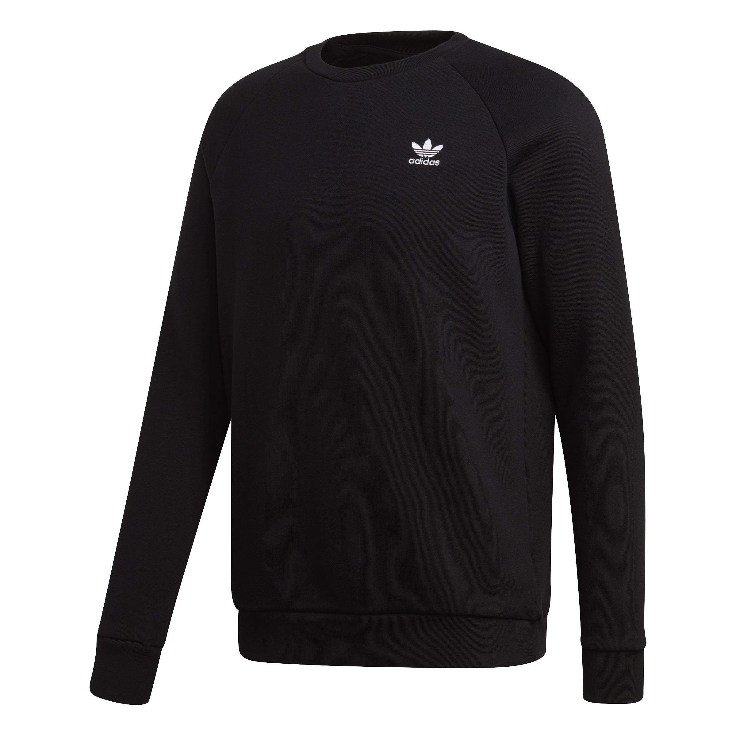 LOUNGEWEAR Trefoil Essentials Crewneck Sweatshirt, , large image number 2