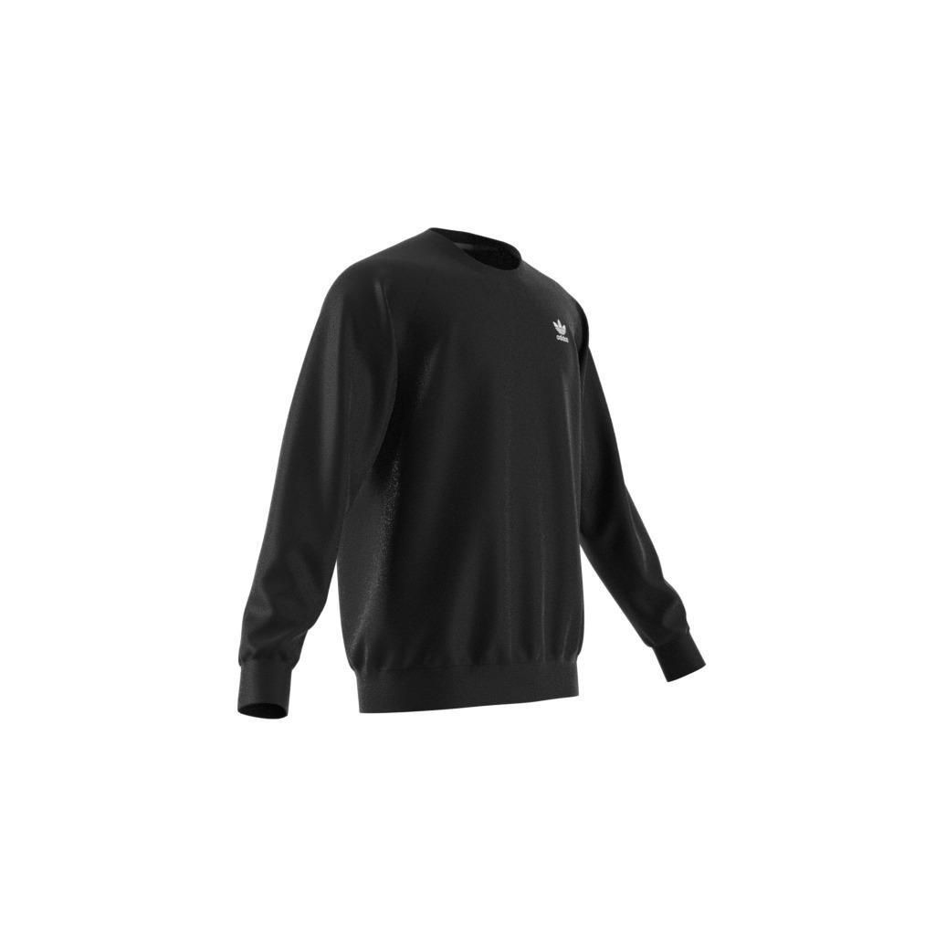 LOUNGEWEAR Trefoil Essentials Crewneck Sweatshirt, , large image number 7