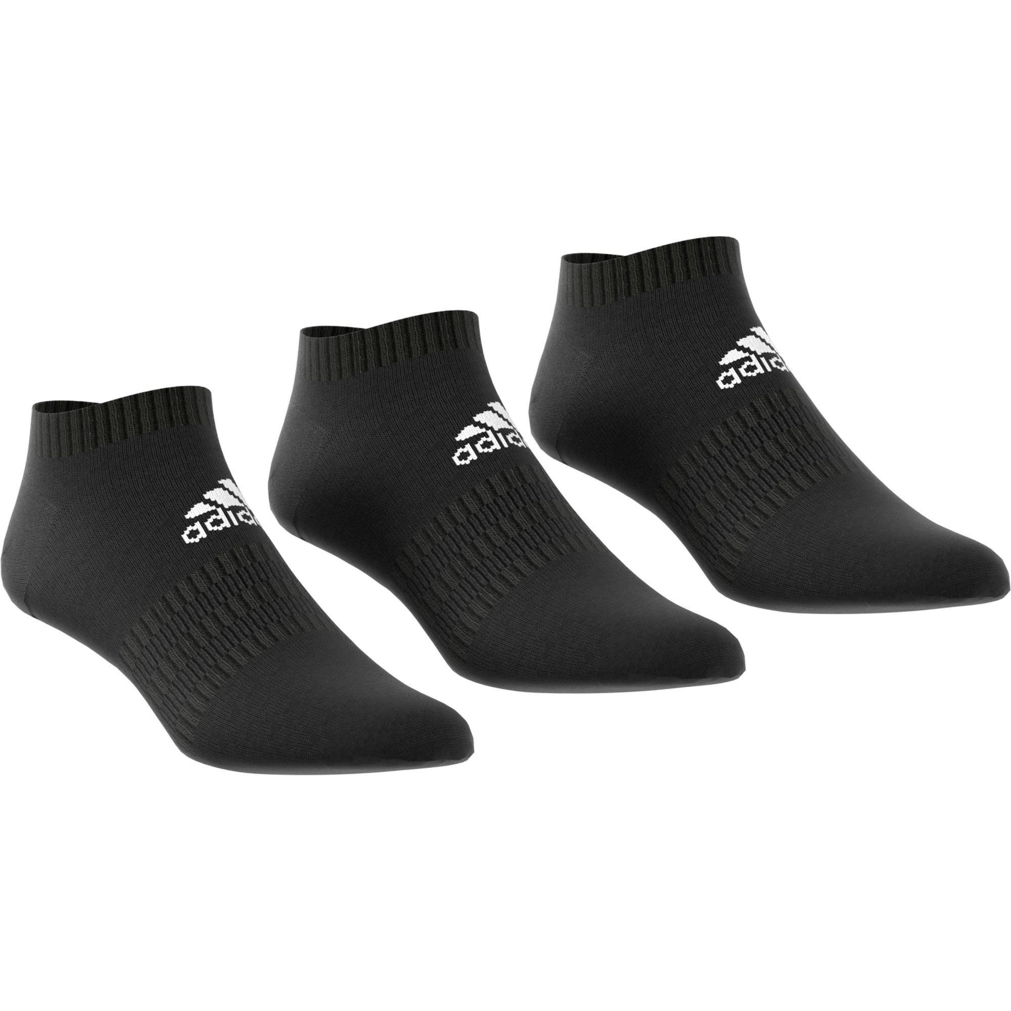 Cushioned Low-Cut Socks 3 Pairs, , large image number 2