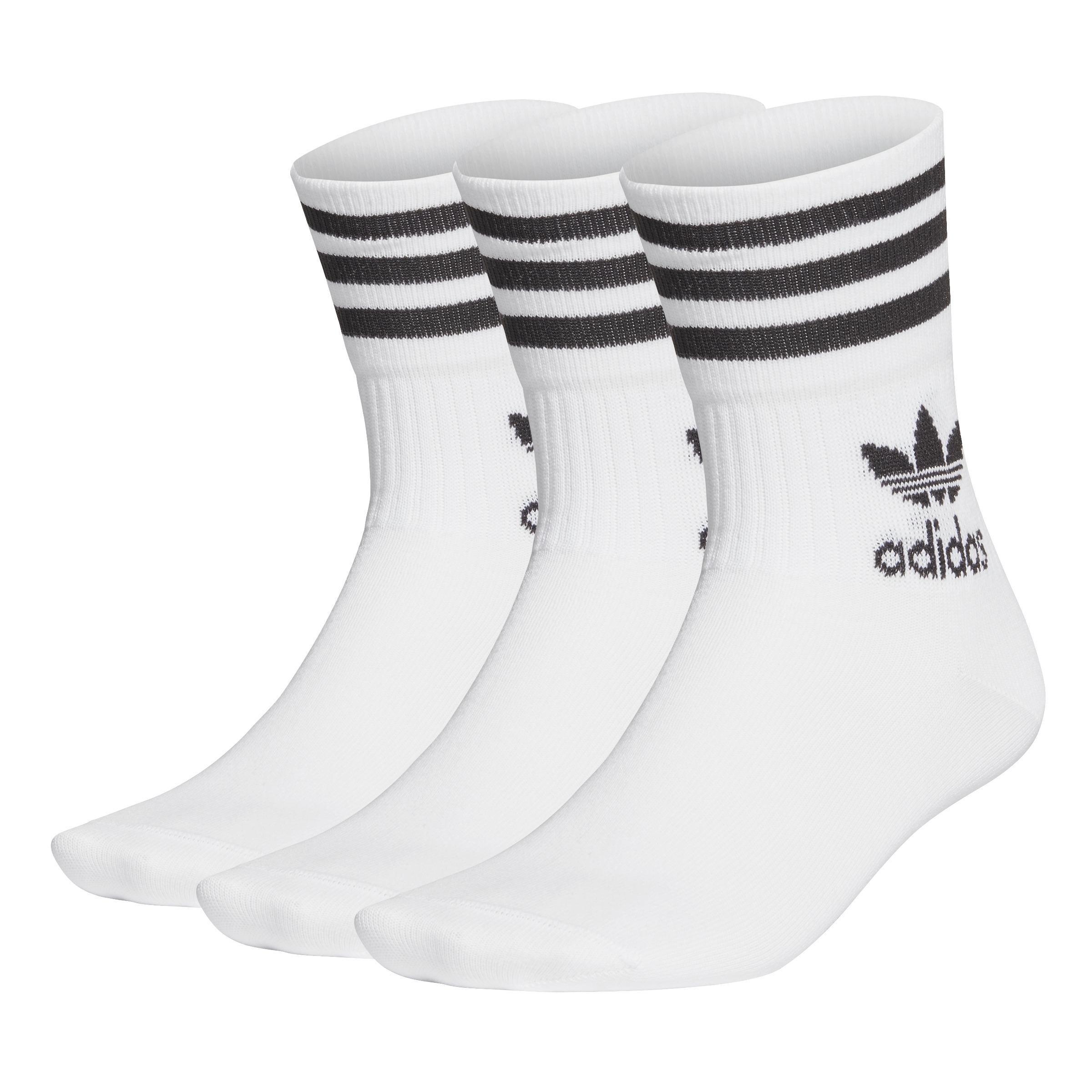 Mid Cut Crew Socks 3 Pairs, , large image number 3