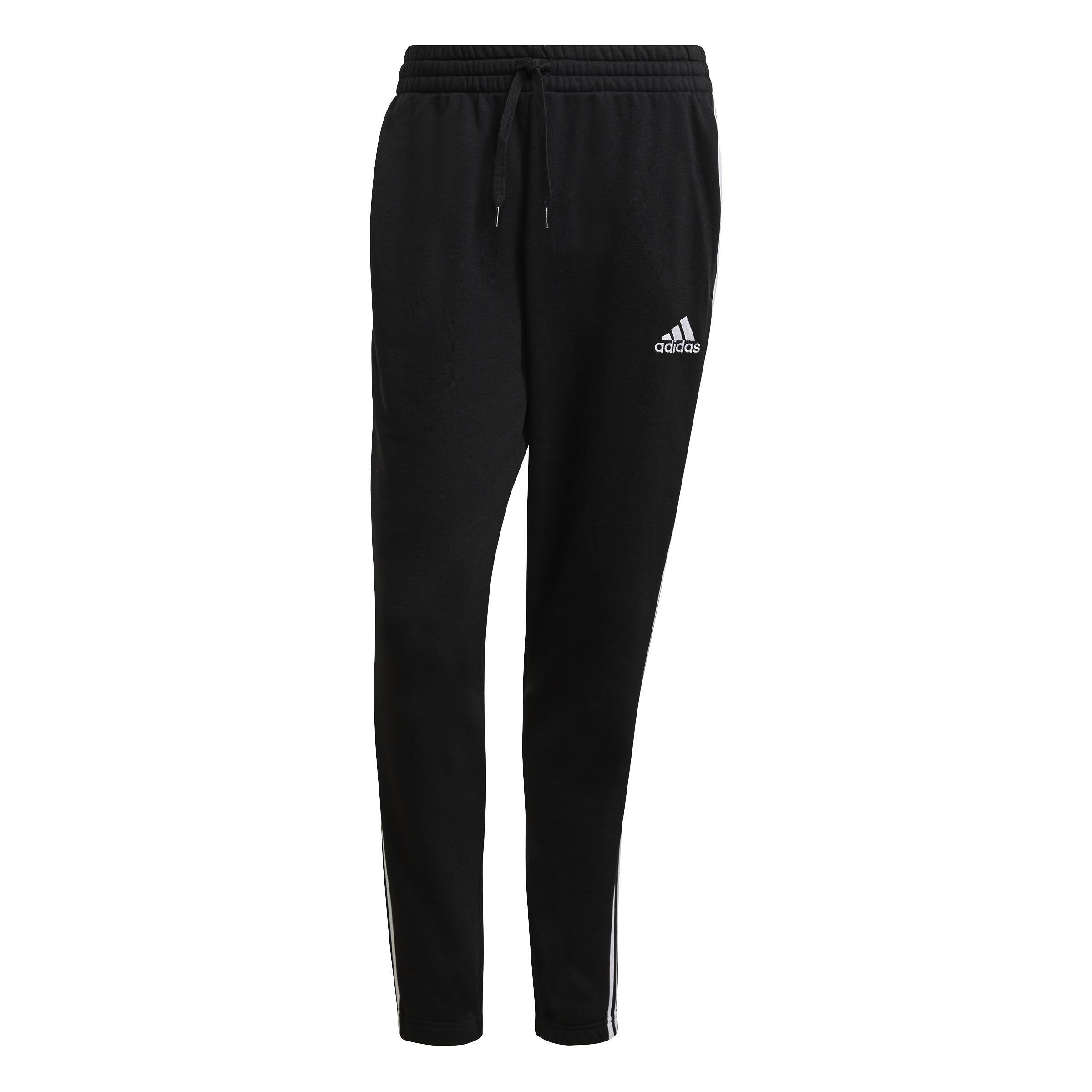 Essentials French Terry Tapered 3-Stripes Joggers, , large image number 2